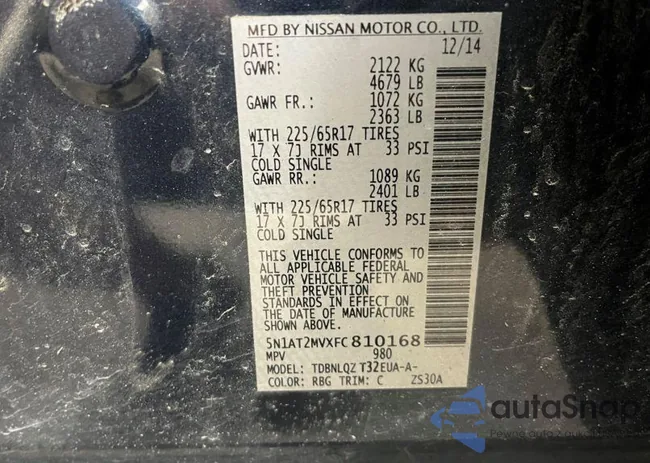 5N1AT2MVXFC810168: 42744506