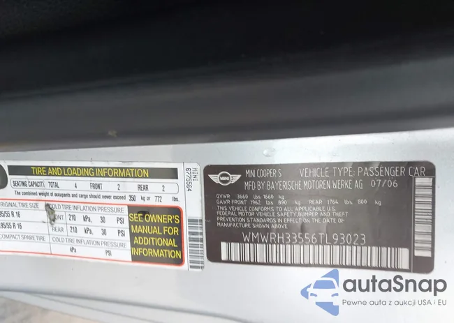 WMWRH33556TL93023: 42744691