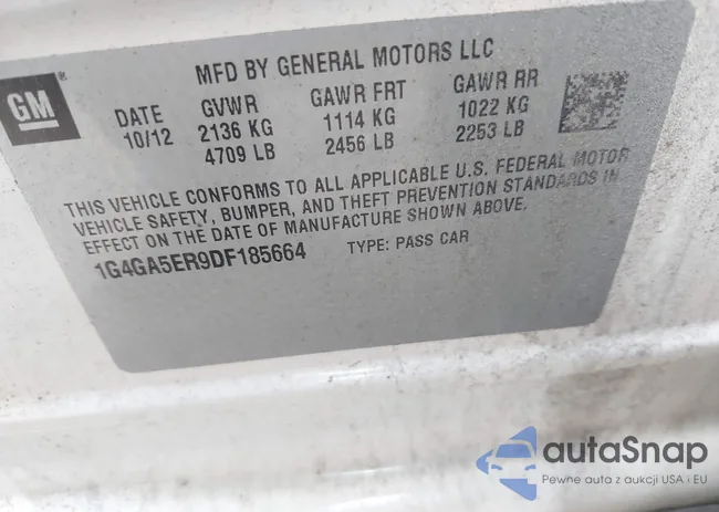 1G4GA5ER9DF185664: 42745181