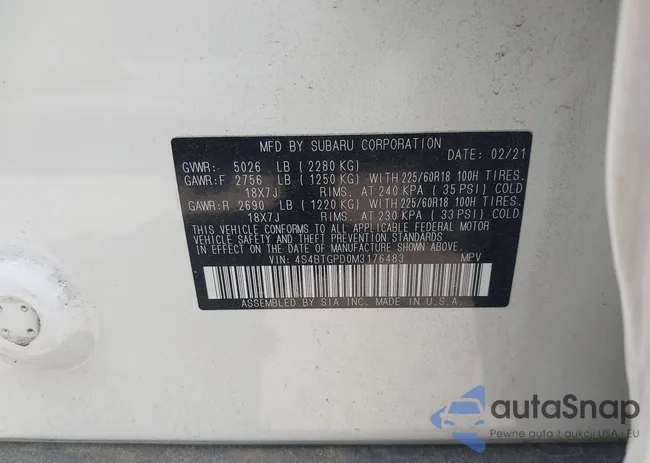 4S4BTGPD0M3176483: 42745486