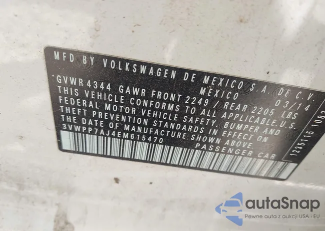 3VWPP7AJ4EM615470: 42746386