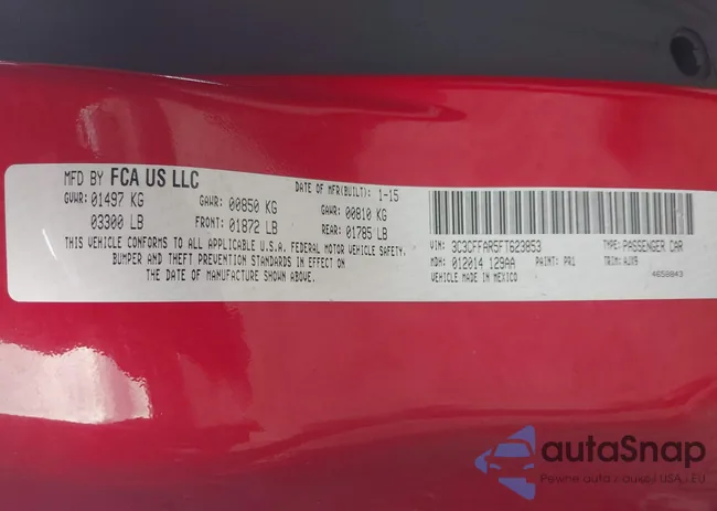 3C3CFFAR5FT623853: 42746661