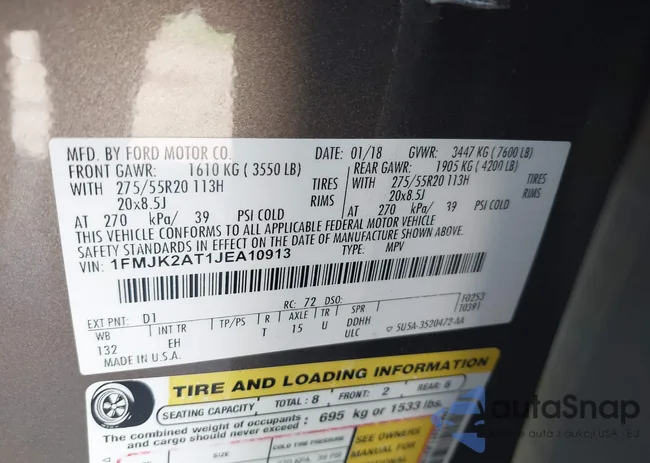 1FMJK2AT1JEA10913: 42745821