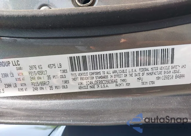 1C4NJDEB9CD563646: 42747381