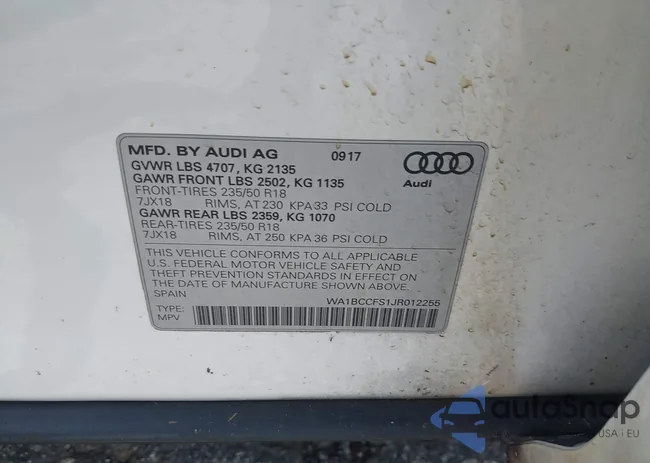 WA1BCCFS1JR012255: 42747530