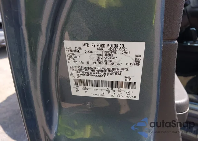 1FMCU0EG4AKC51113: 42747637