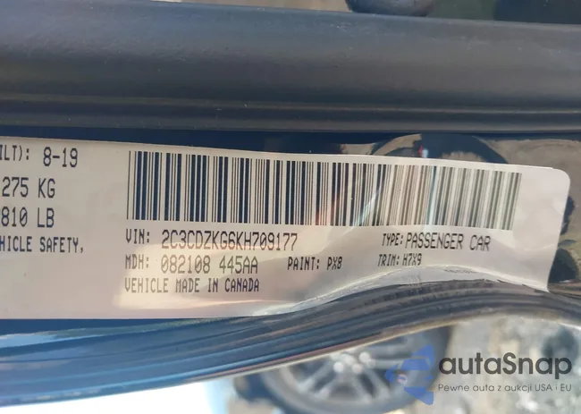 2C3CDZKG6KH709177: 42746971