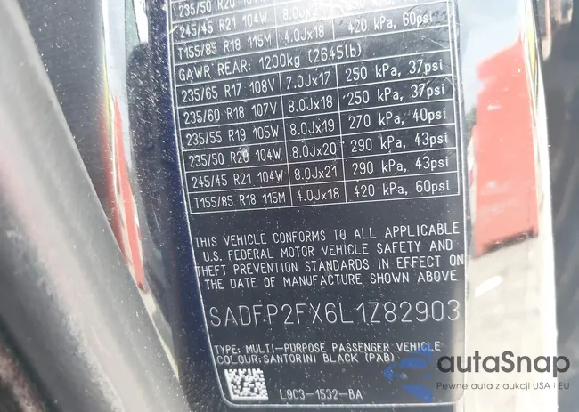 SADFP2FX6L1Z82903: 42747059