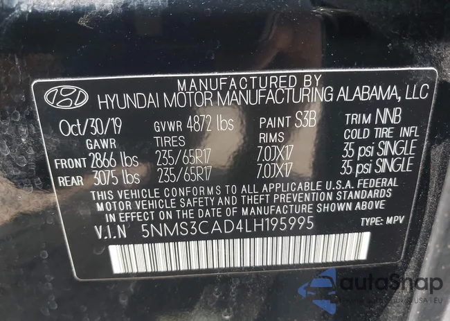 5NMS3CAD4LH195995: 42747110