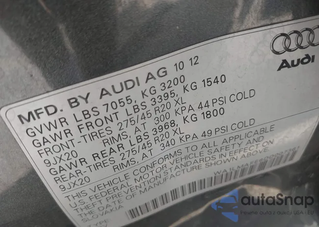 WA1LMAFE6DD007361: 42748538