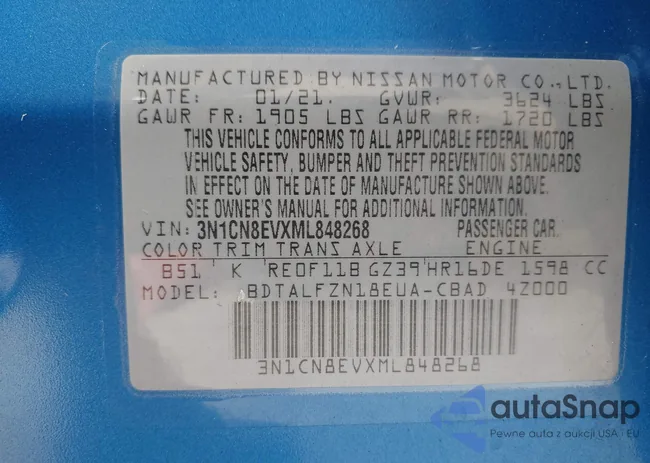 3N1CN8EVXML848268: 42749156