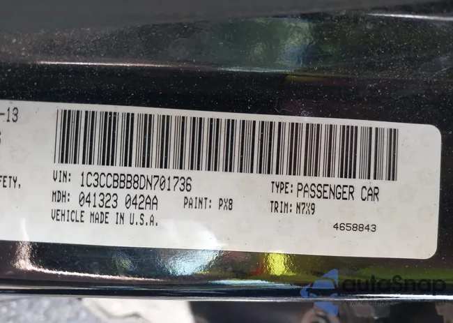 1C3CCBBB8DN701736: 42749389