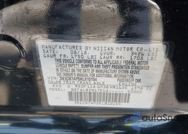 3N1CN7AP5KL810154: 42749619