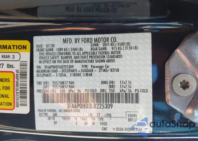 3FA6P0HD3LR225309: 42748981