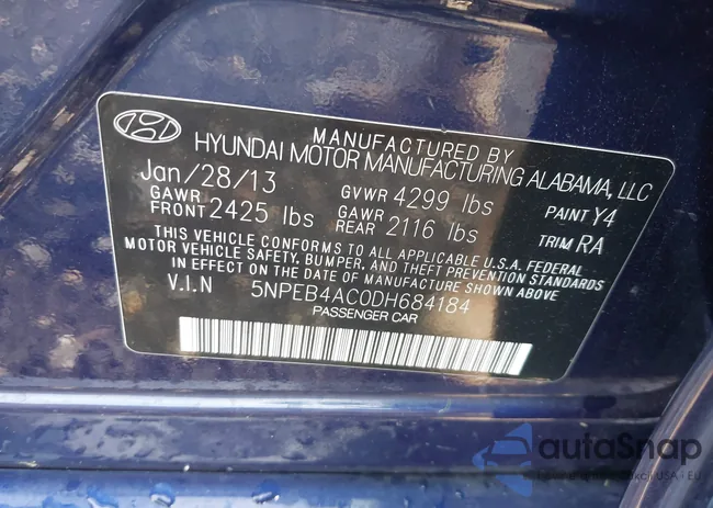 5NPEB4AC0DH684184: 42750614