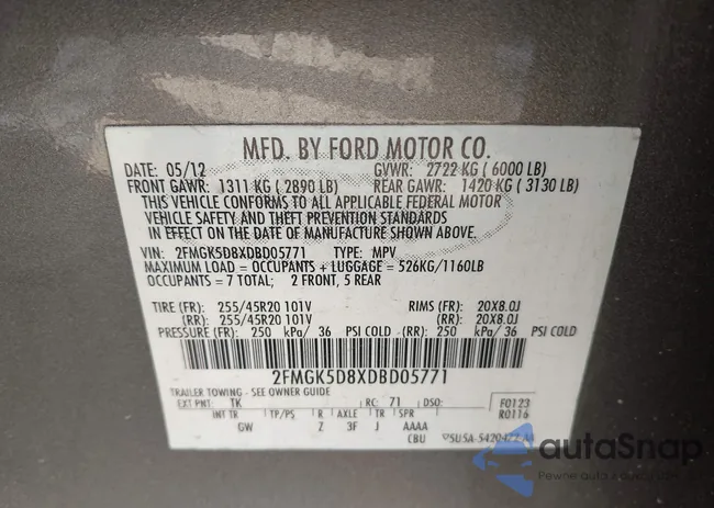 2FMGK5D8XDBD05771: 42750056