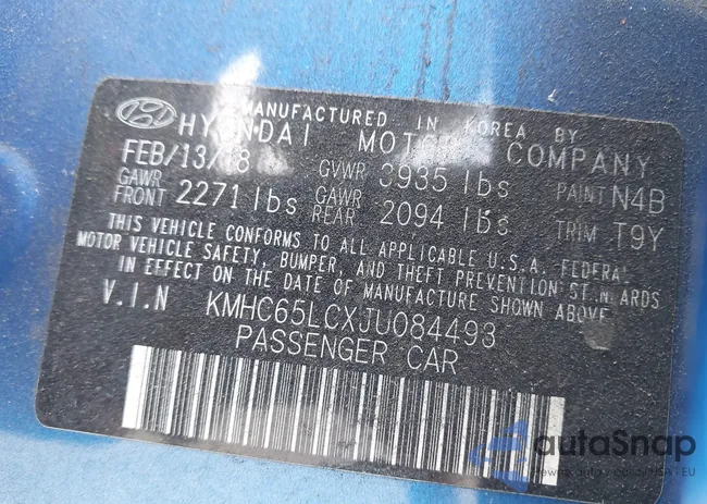 KMHC65LCXJU084493: 42750846