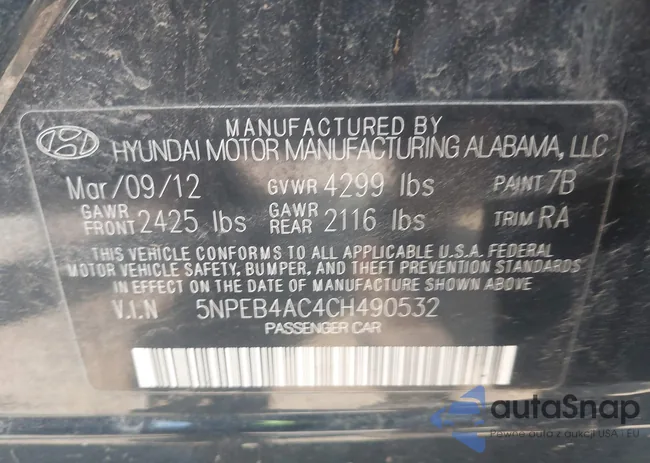 5NPEB4AC4CH490532: 42752575