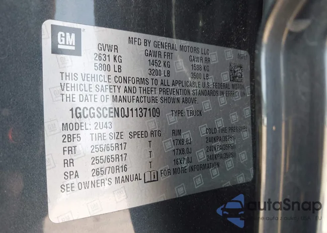 1GCGSCEN0J1137109: 42752582