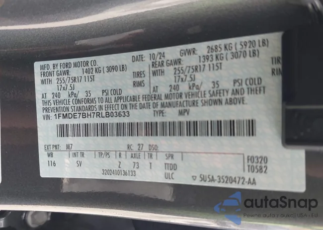 1FMDE7BH7RLB03633: 42752669