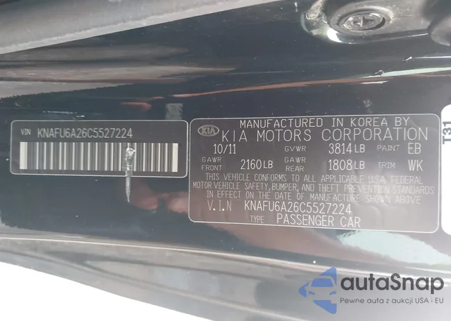 KNAFU6A26C5527224: 42751683