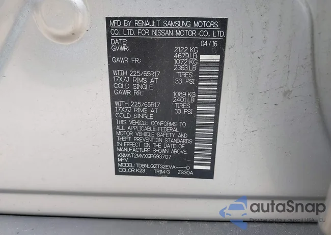 KNMAT2MVXGP693707: 42752041