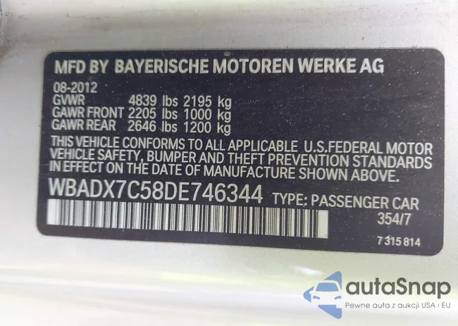 WBADX7C58DE746344: 42753204