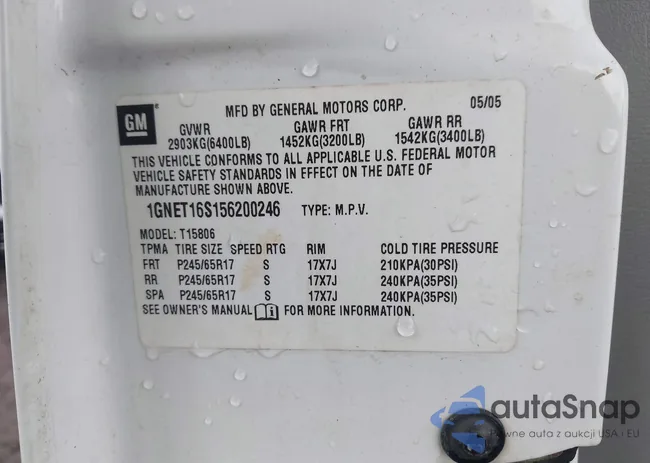 1GNET16S156200246: 42753618