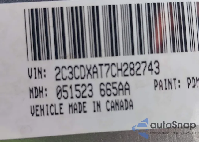 2C3CDXAT7CH282743: 42753662
