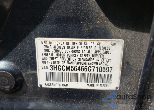 3HGCM56466G710597: 42752740