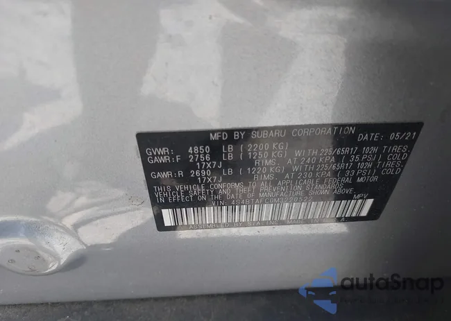 4S4BTAFC0M3220522: 42752774