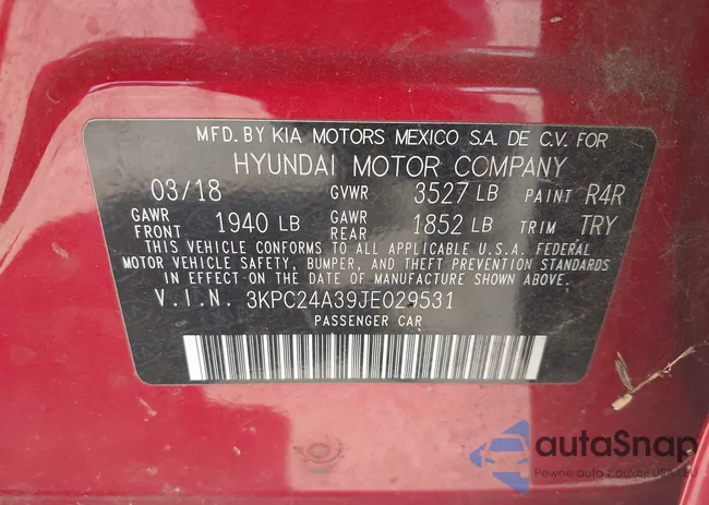 3KPC24A39JE029531: 42752879