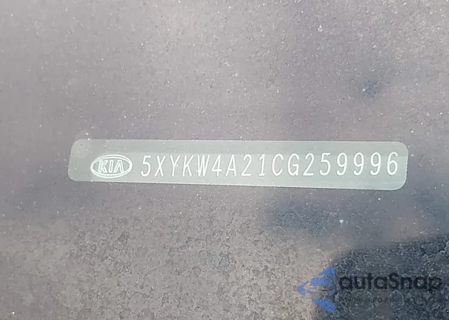 5XYKW4A21CG259996: 42754075