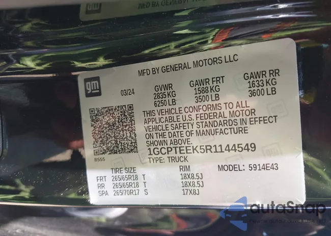 1GCPTEEK5R1144549: 42754175