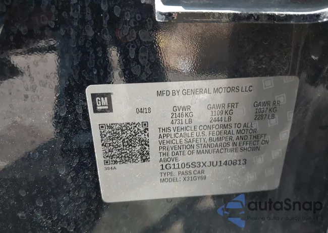 1G1105S3XJU140813: 42754419