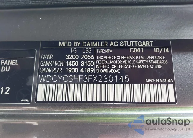 WDCYC3HF3FX230145: 42754451