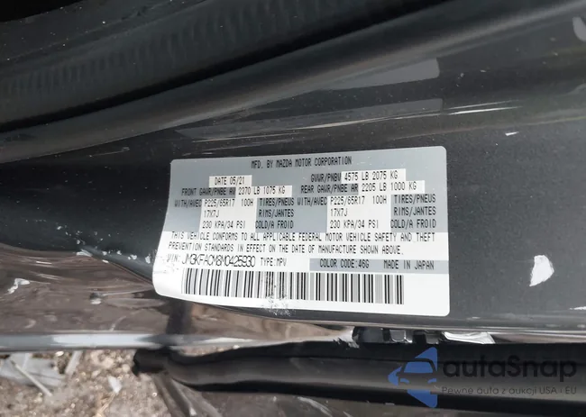 JM3KFACM8M0425930: 42754467