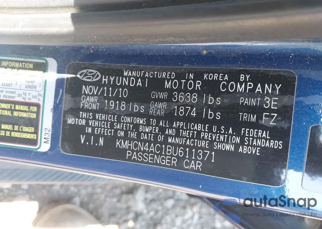 0KMHCN4AC1BU61137: 42754649