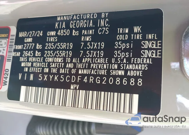 5XYK5CDF4RG208688: 42753788