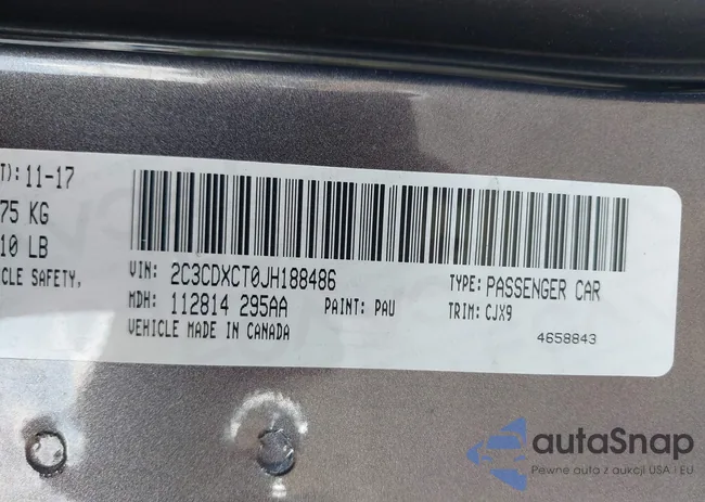 2C3CDXCT0JH188486: 42753998