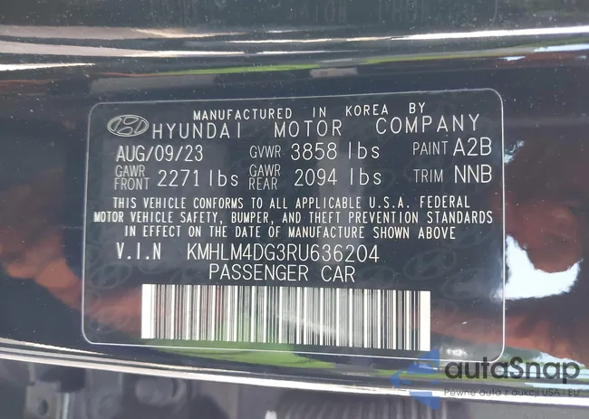 KMHLM4DG3RU636204: 42755183