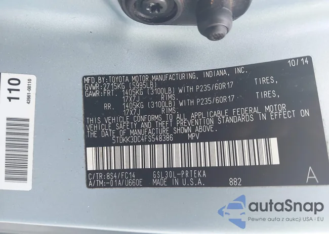 5TDKK3DC4FS548386: 42755289