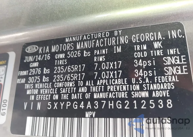 5XYPG4A37HG212538: 42755572