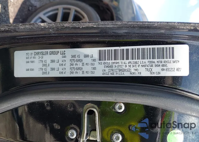 1D7RV1CT8AS201631: 42755672