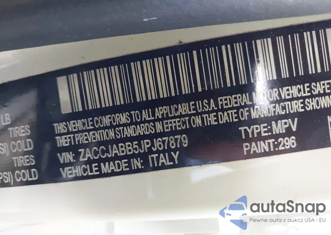 ZACCJABB5JPJ67879: 42754749