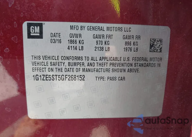 1G1ZE5ST5GF268152: 42754957