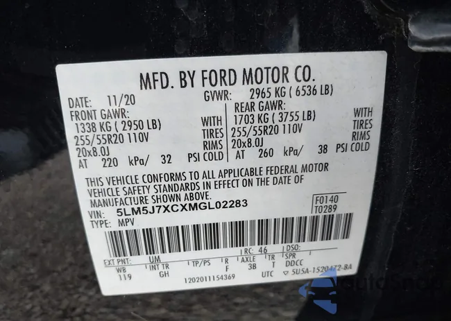 5LM5J7XCXMGL02283: 42754984