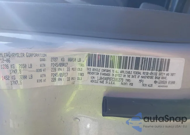 1J8HS48P87C591279: 42756205