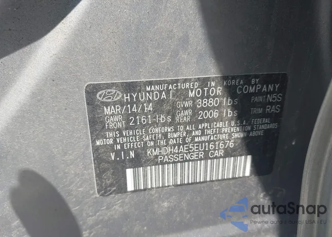 KMHDH4AE5EU161676: 42756242