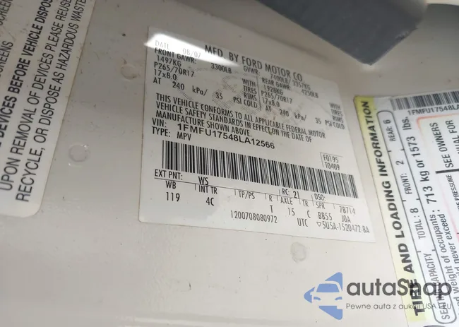 1FMFU17548LA12566: 42756053